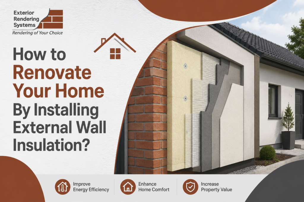 External Wall Insulation RenovationExternal Wall Insulation Renovation